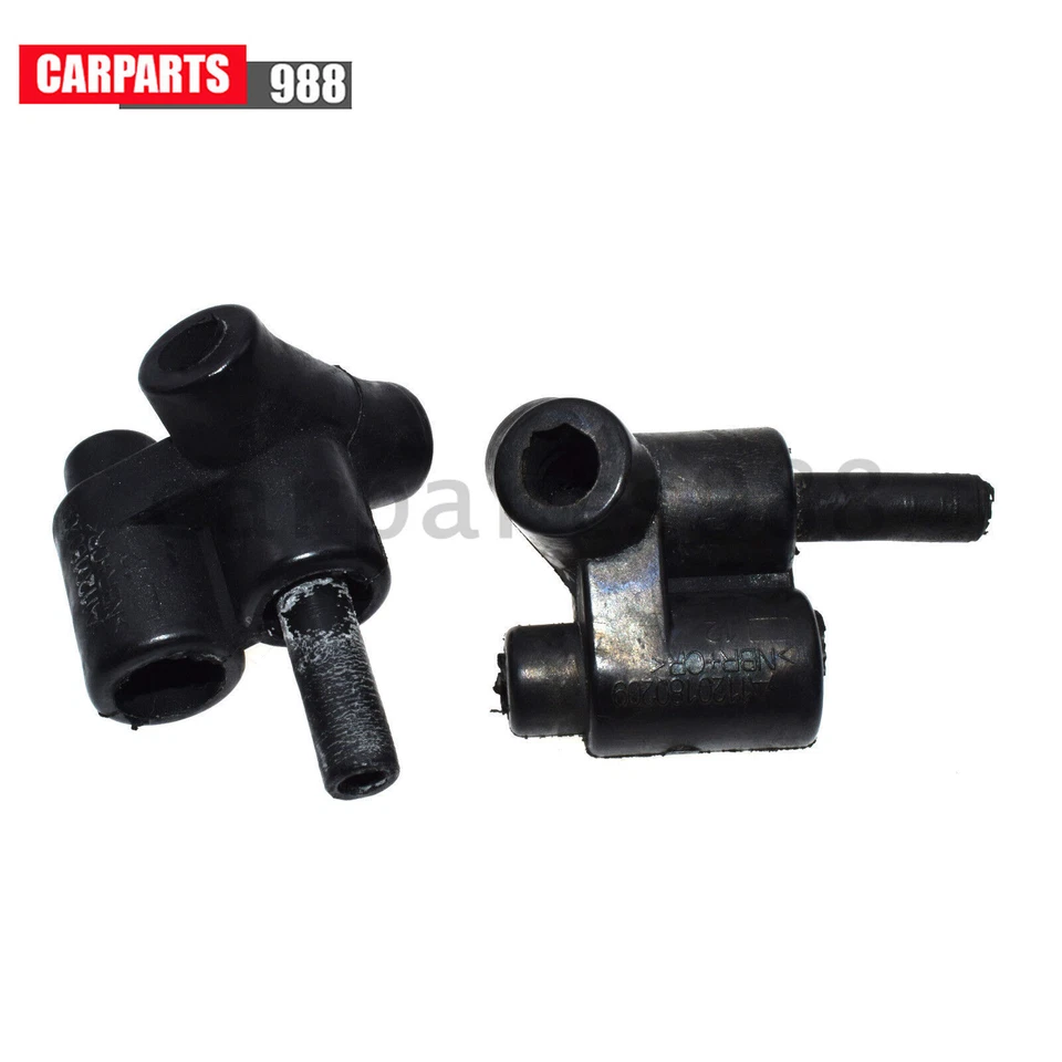 Conector de manguera de ventilación de cárter 2 piezas para Mercedes CLK320 CLK3 ML320 C320 Foto 2 de 4