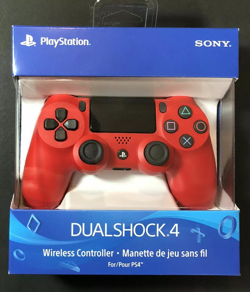 DualShock 4 Wireless Controller for Sony PlayStation 4 Magma (red