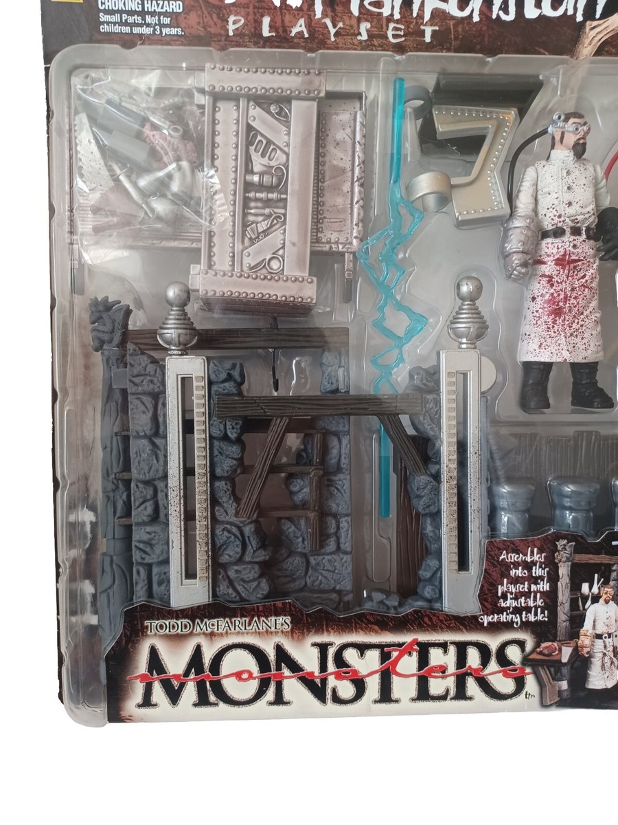 McFarlane Monsters Dr. Frankenstein Playset Figures Series