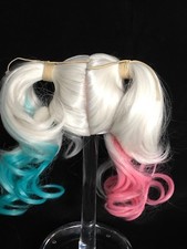 Doll wig size 10-11, With ponytails 105