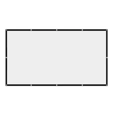 Digitech Portable Projector Screen 120 Inches Easy Mounted Lightweight Portable