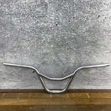 Powerlite BMX Handlebar VBar Stamped Old School BMX V-Bar Chrome Stamp OG 90s