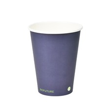 12oz Compostable Paper Cups (50/100 Pack) – Biodegradable Hot & Cold Drink Cups
