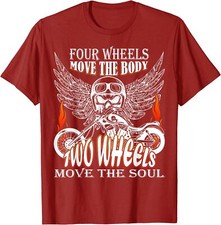 Motorbike Motorcyclist Biker Chopper Bike Motorcycles Unisex T-Shirt