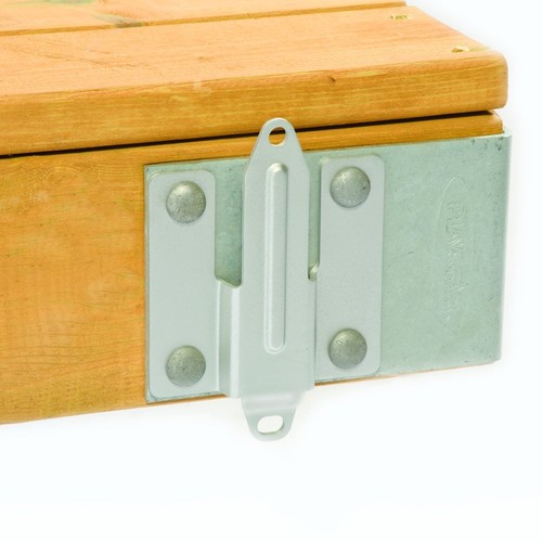 SINGLE Commercial Grade Dock Connector Clip Hot Dipped Galvanized Steel Joiner - Bild 2 von 4
