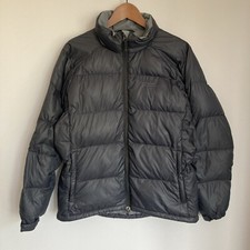 Kathmandu Down Jacket Womens Uk 12 Dark Grey Puffer Winter Coat