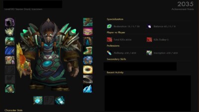 Warmane Wrath of the Lich King 3.3.5 account