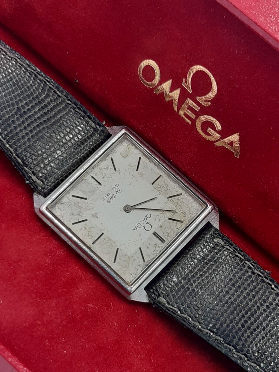 VINTAGE OMEGA DE-VILLE CAL.1365 QUARTZ SWISS MADE MEN'S WATCH