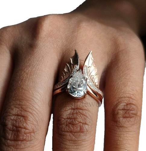 Bague Hommes Femmes Avec Dragon Celtique Noir Et Zircon - Lot De 3