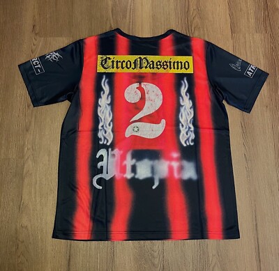 TRAVIS SCOTT ITALY SOCCER JERSEY L IN HAND 🔥SHIPS NEXT DAY | eBay