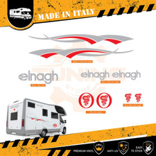 Decalcomania Adesivi Camper Elnagh - S