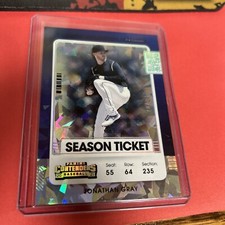 2021 Jon Jonathan Gray CONTENDERS #42 SP CRACKED ICE 20/23 - Texas Rangers