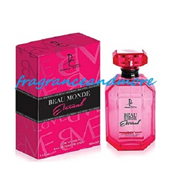 DORALL COLLECTION BEAU MONDE ETERNAL WOMEN 3.3 OZ / 100  ML EAU DE PARFUM SPRAY
