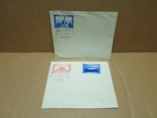 HOTEL LEOPOLD II OSTENDE 2 enveloppes à entete avec vignettes OSTENDE