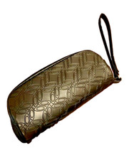 Oakley Soft Shell Case Zip Glasses Sunglasses Black Logo Large Wristlet Strap