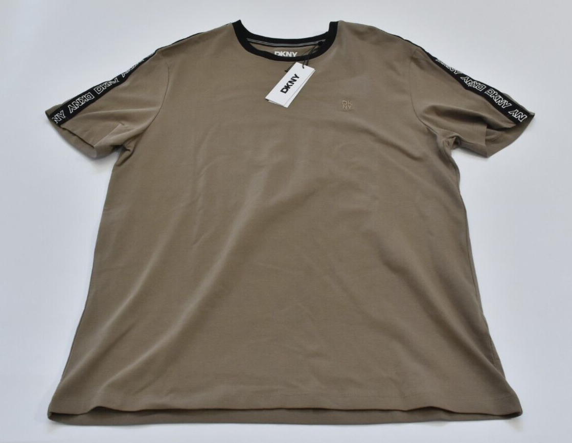 DKNY Men's Tee Shirt Size Medium - Brown - New | eBay