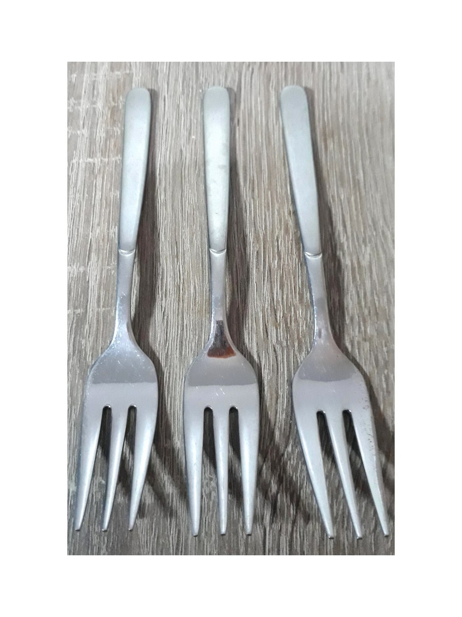 Vintage Esmeyer Cutlery Germany Set 3 Forks 18/10 Stainless Steel Collectible