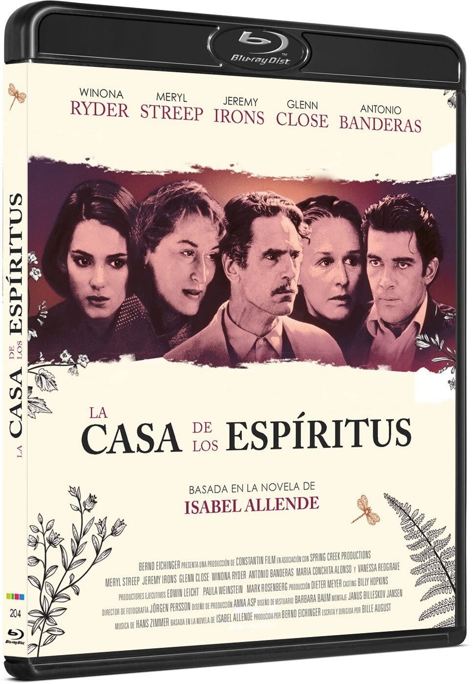 La casa de los espíritus [Blu-ray]