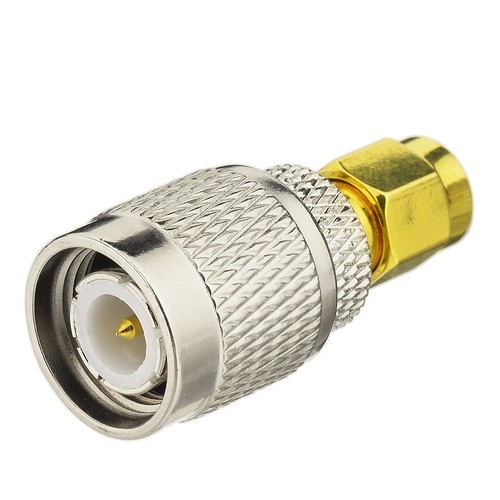 50 ohm TNC male plug to SMA Male plug straight RF Adapter Connector for Wireless - Bild 2 von 2