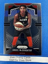 2020 #10 Angel McCoughtry Panini Prizm WNBA Basketball Base Card Aces