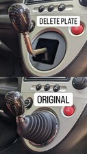 Honda Civic EP3 Type R Gear Shift Boot Delete Plate