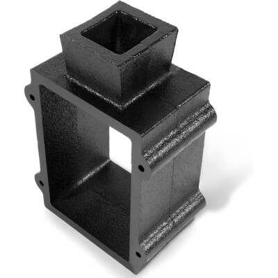 Cast Iron 2-Part Flask Mold Frame Set for Delft Sand Casting Jewelry Making Tool