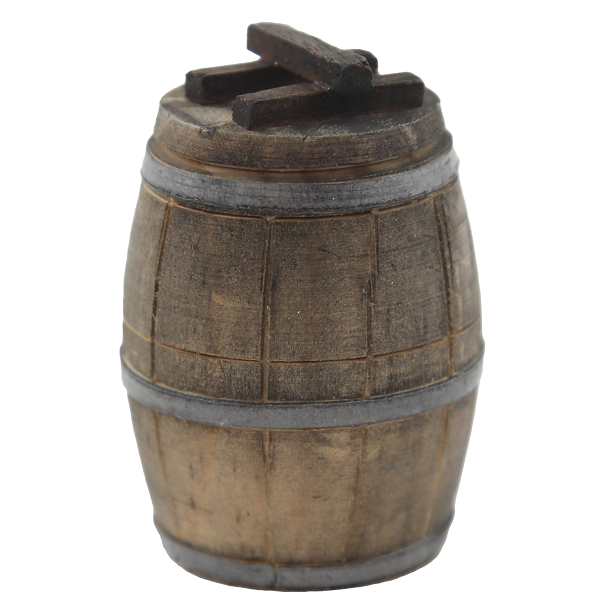 Bambole Casa Birra Barile Whiskey Keg Rustico di Legno Pub BAR Camp Accessorio