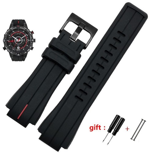 Waterproof Silicone Watchband Fit For Timex T2N720 T2N721 TW2T76300 Sport Series - Picture 1 of 34