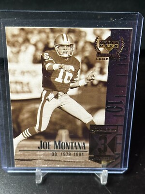 Joe Montana 1999 Upper Deck MVP Prosign auto autograph ジョー 