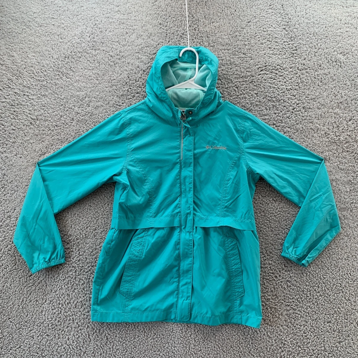Baby blue windbreaker sale