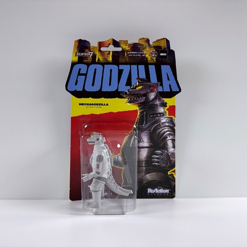 Super7 ToHo ReAction Mechagodzilla 1974 '74 Wave 1 2021 3 3/4" MINT NEW MOC B