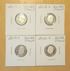 2017 S 2018 S 2019 S 2020 S Silver Proof Roosevelt Dime 4 Coin Set Lot