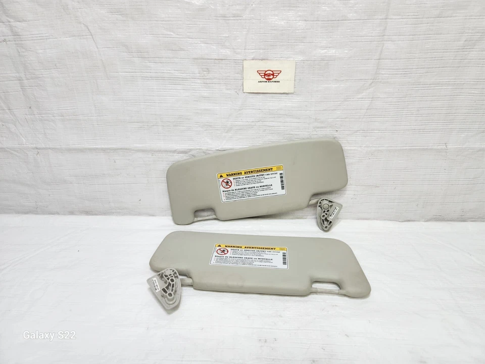 2009-2016 Smart Fortwo Sun Visor Front Left Driver Right Passenger OEM - Изображение 3 из 4