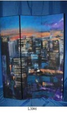 PARAVENTO SEPARE' PANNELLO DIVISORIO IN LEGNO stile ETNICO PARETE DIVISORIA