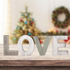 family wooden block letters