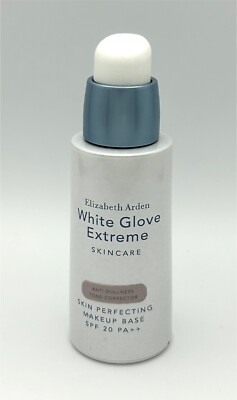 NWOB Elizabeth Arden White Glove Extreme Skin Perfecting Makeup Base PURPLE 1oz