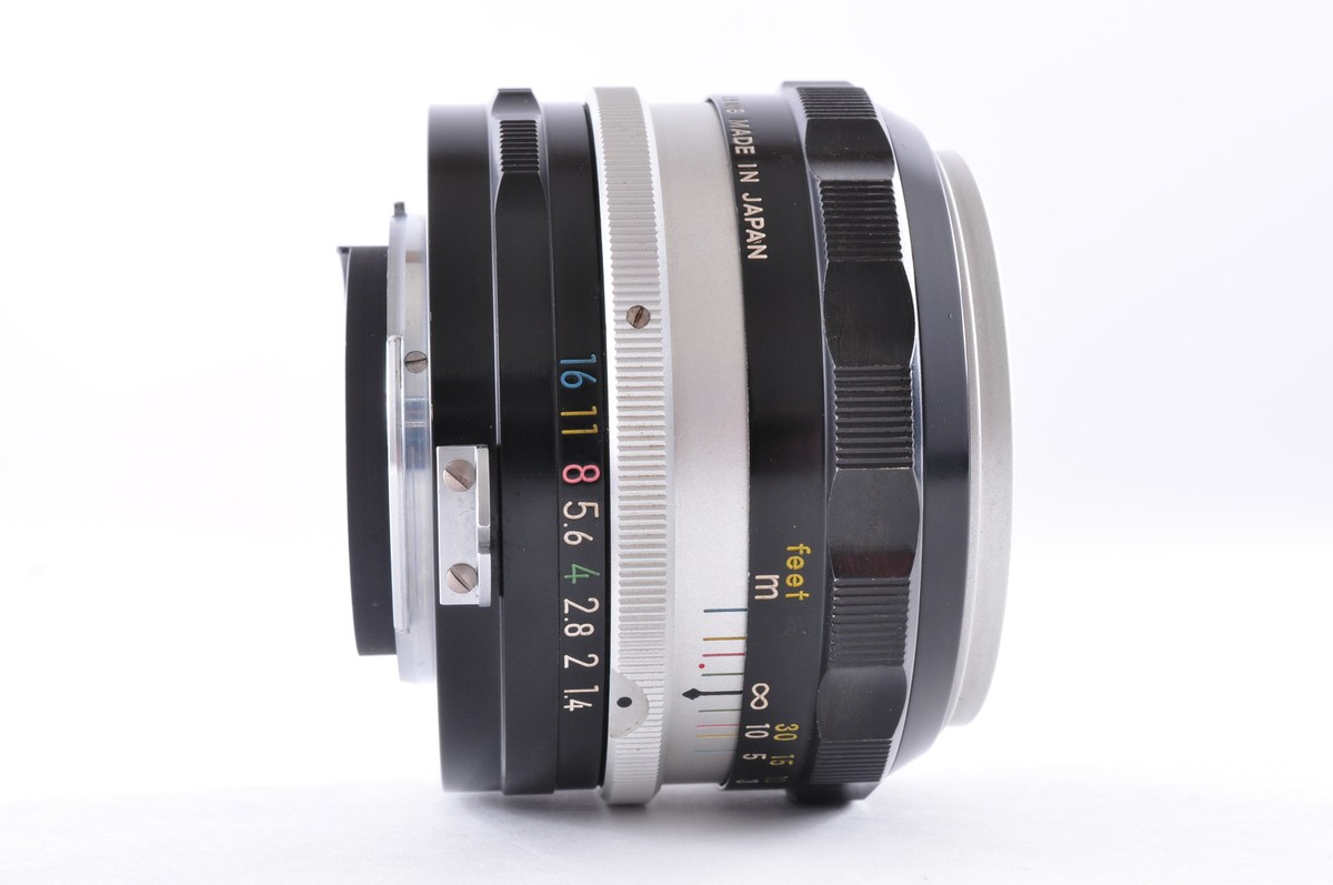NIKON NIKKOR-S Auto 50mm f/1.4 Non-Ai MF Standard Lens From JAPAN