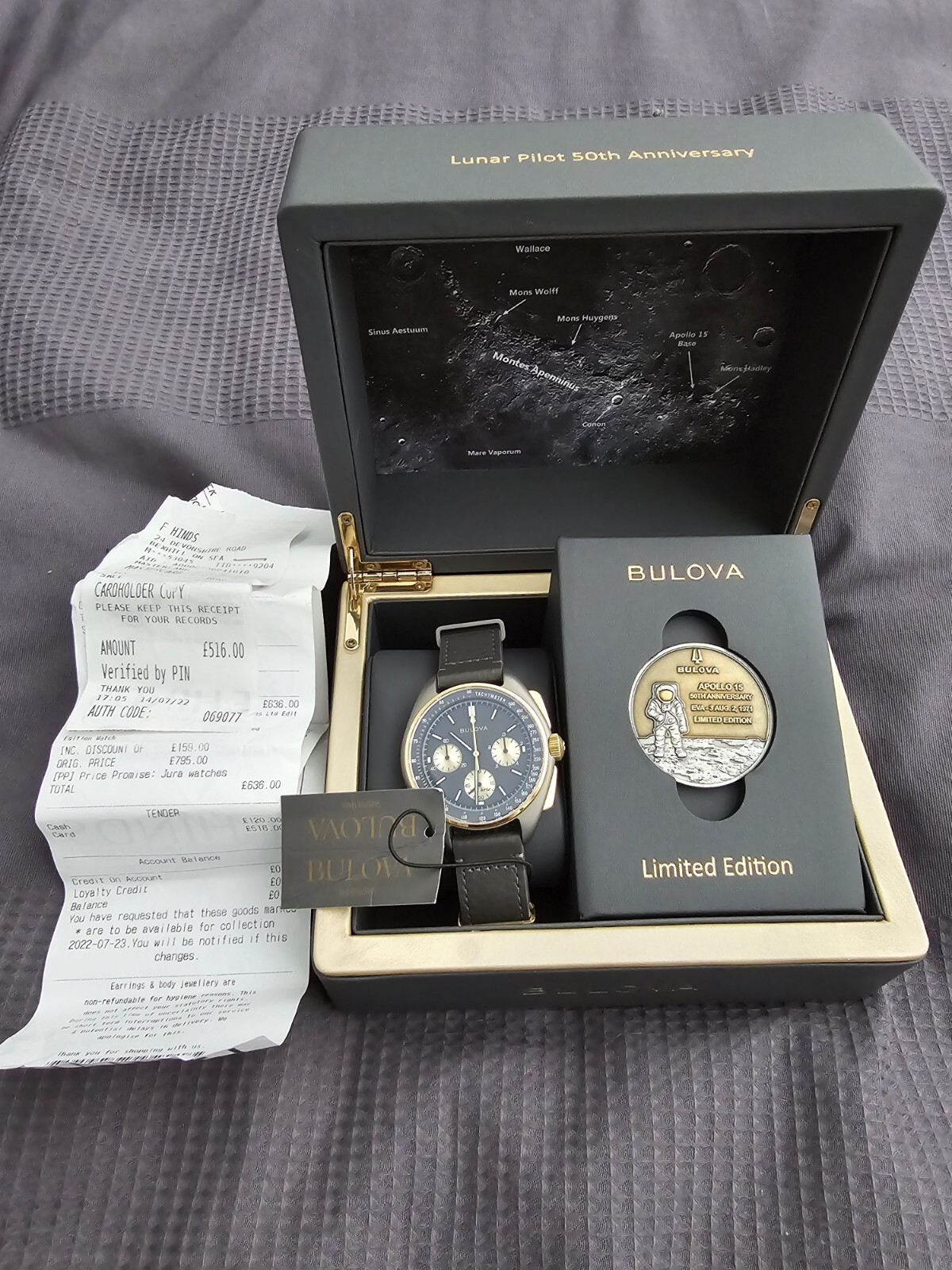 98a285 50th anniversary lunar pilot le