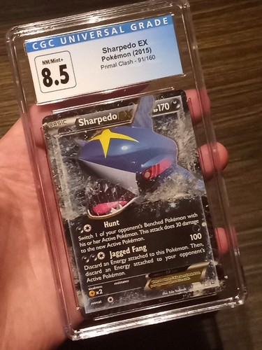 Sharpedo-EX graded CGC 8.5 for sale on eBay