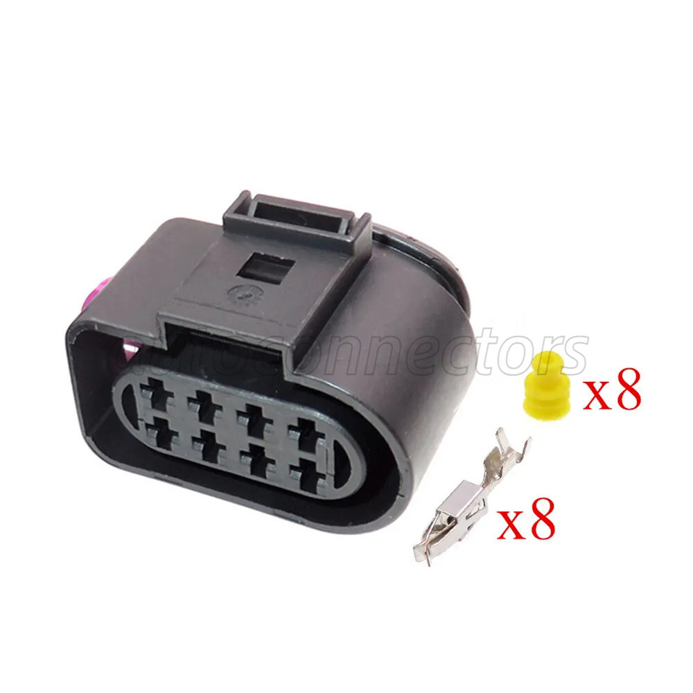 For VW Audi VAG 8D0 973 734 - 8 Way Pin Female Connector Plug