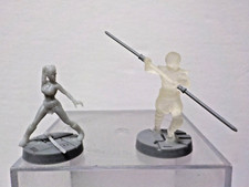N C0909 FFG Star Wars Legion "Custom Created Jedi Commander" Miniature Lot