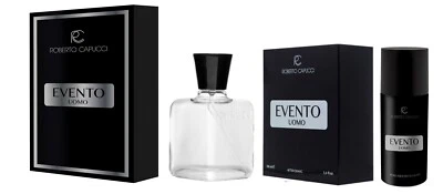 CAPUCCI Evento Uomo Set After shave 100 ml + Deo 150ml