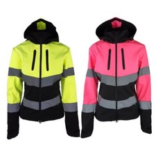 Cameo Equine Hi Viz Water Resistant Riding Jacket with Detachable Hood