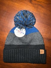 Brit s Knits,Block Party, Pom Hat, Kids One Size, NWT