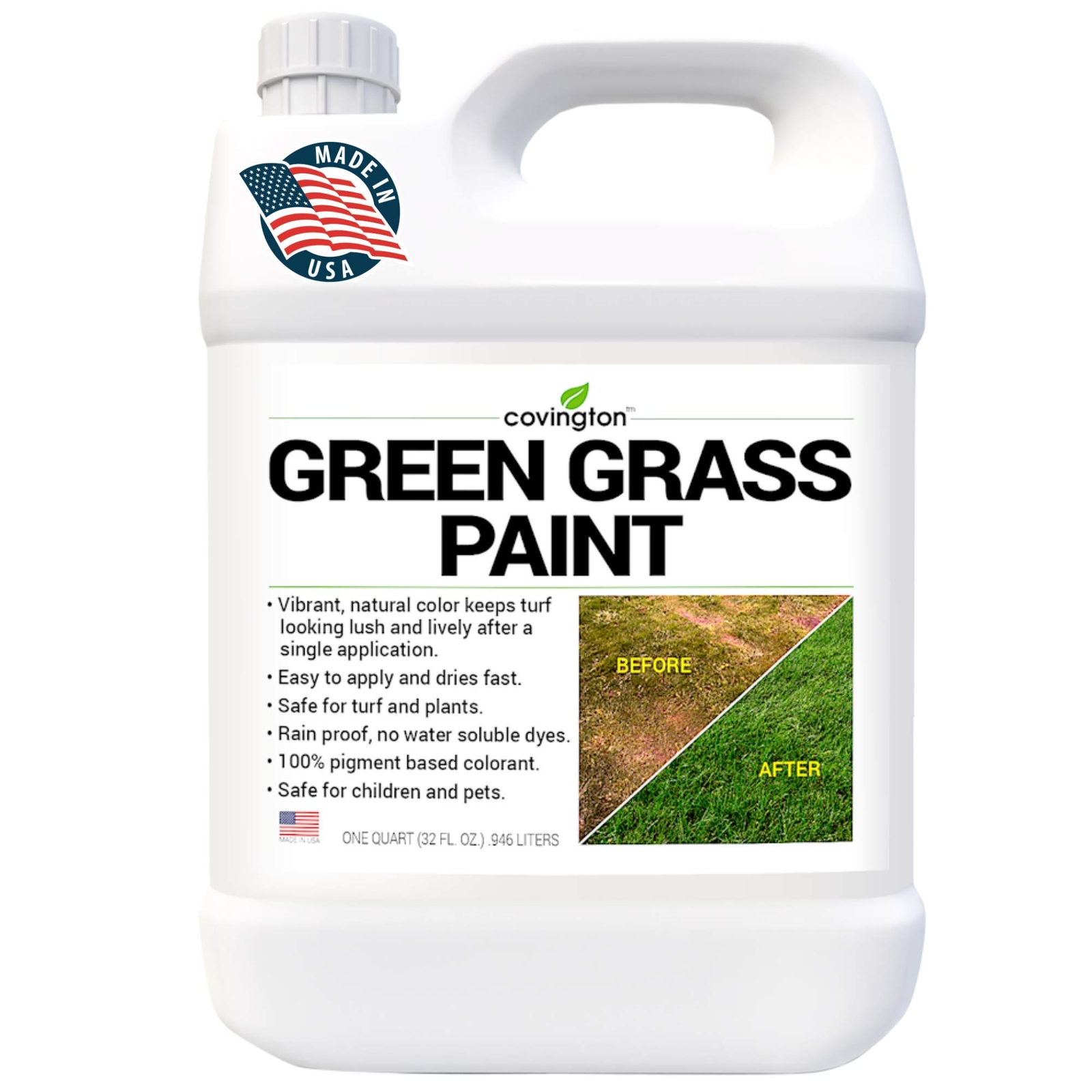 Covington Green Grass Paint for Lawn - Green Lawn Paint Grass Spray - Perfect...
