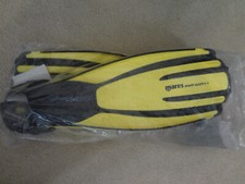 Mares Avanti Quattro Plus Open Heel Bungee Strap Fin Yellow - Small