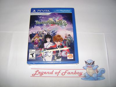 New * Sealed * Tales of Hearts R - Sony PlayStation Vita USA