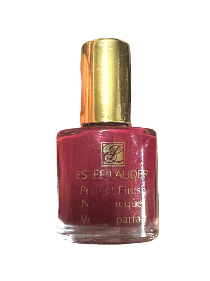 ESTEE LAUDER esmalte de uñas laca de colección difícil de encontrar raro tono ciruela pudín Foto 4 de 4