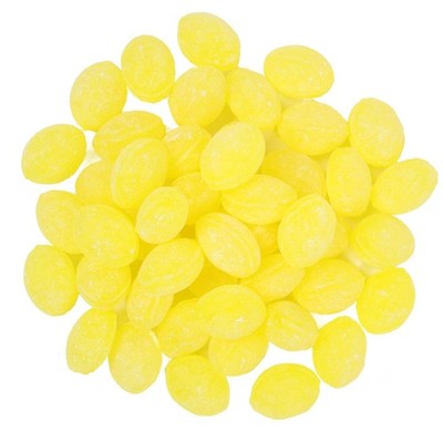Sanded Lemon Drops Old Fashioned Hard Candy Gluten Free Resealable Bag 2 Pack