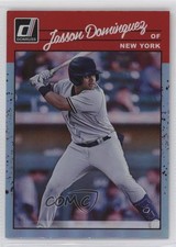 2023 Panini Donruss Retro 1990 Variation Holo Carolina Blue Jasson Dominguez 2qw